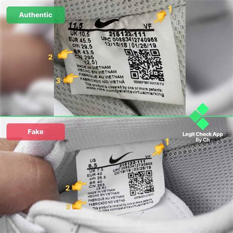 fake nike tag|how to date nike tags.